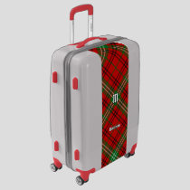 Clan Morrison Red Tartan Luggage