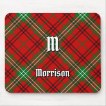 Clan Morrison Red Tartan Mouse Pad