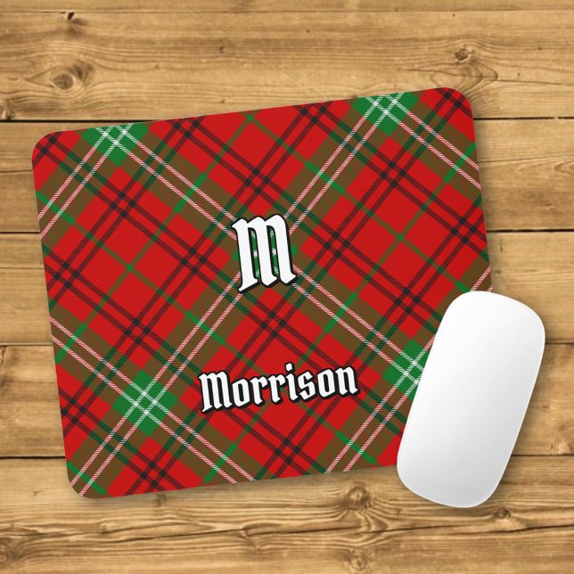 Clan Morrison Red Tartan Mouse Pad (Creator Uploaded)