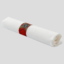 Clan Morrison Red Tartan Napkin Bands