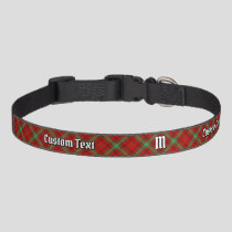 Clan Morrison Red Tartan Pet Collar