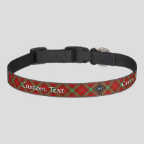 Clan Morrison Red Tartan Pet Collar