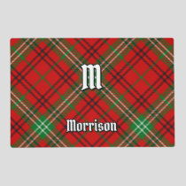 Clan Morrison Red Tartan Placemat
