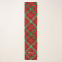 Clan Morrison Red Tartan Scarf