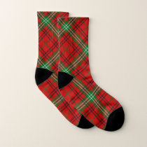Clan Morrison Red Tartan Socks