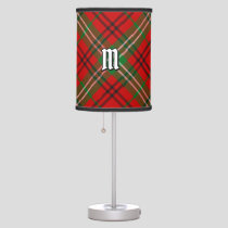 Clan Morrison Red Tartan Table Lamp