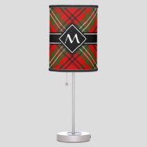 Clan Morrison Red Tartan Table Lamp