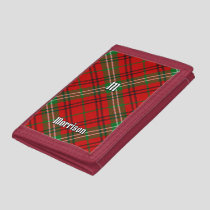 Clan Morrison Red Tartan Trifold Wallet