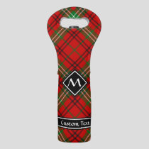 Clan Morrison Red Tartan Wine Bag