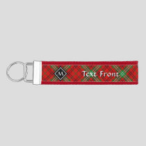 Clan Morrison Red Tartan Wrist Keychain