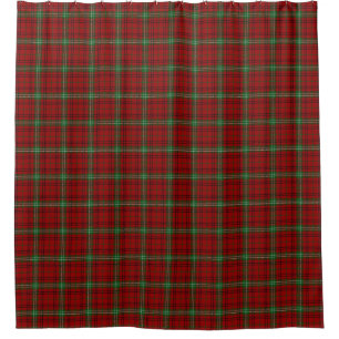 Clan Morrison Scottish Heritage Tartan Shower Curtain
