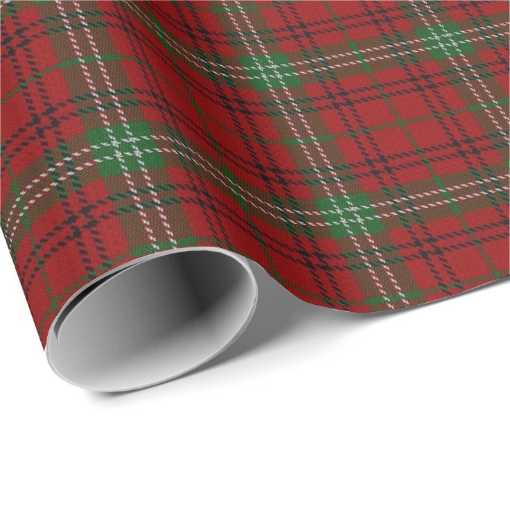 Clan Morrison Scottish Tartan Wrapping Paper Zazzle