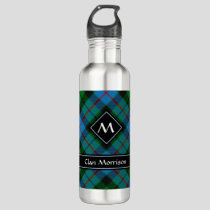 Clan Morrison Tartan Stainless Steel Water Bottle