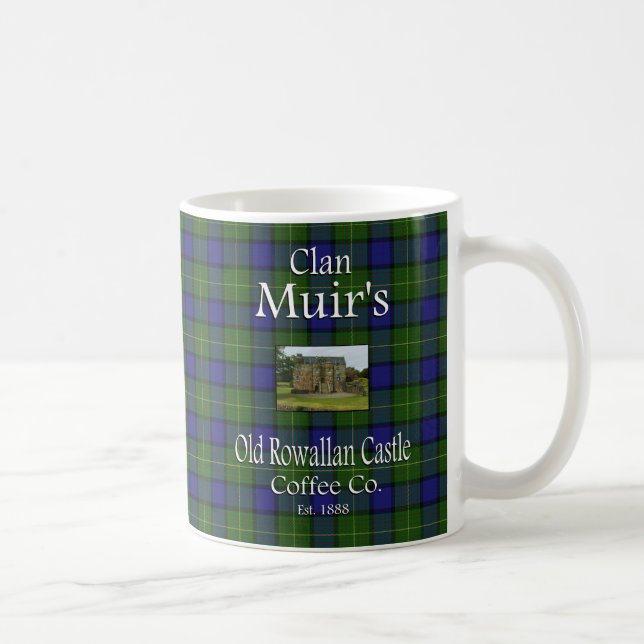 Clan Muir's Old Rowallan Castle Coffee Co. Mug (Right)