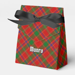 Clan Munro Tartan Favor Boxes