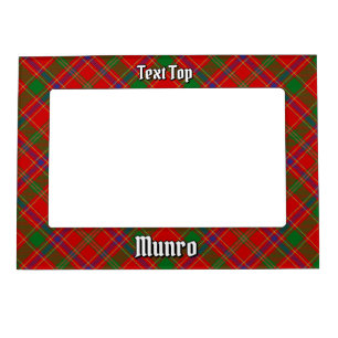 Clan Munro Tartan Magnetic Frame
