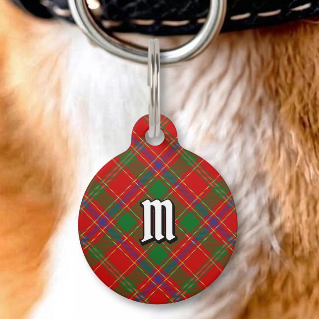 Clan Munro Tartan Pet ID Tag (Creator Uploaded)