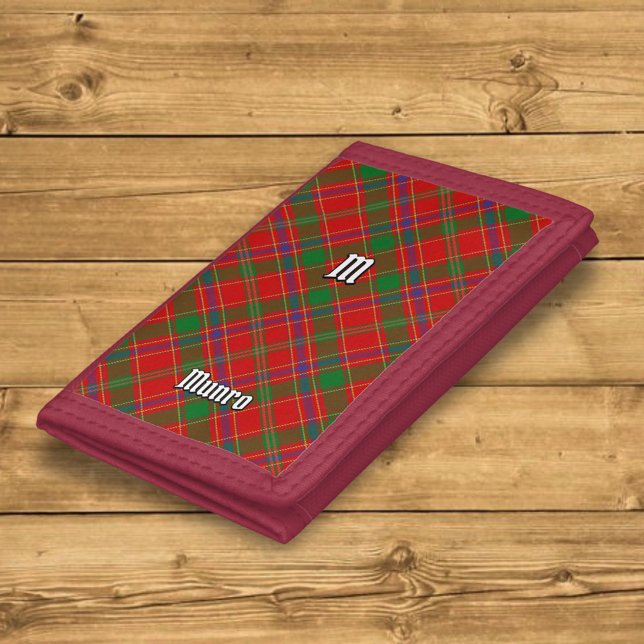 Clan Munro Tartan Trifold Wallet (Creator Uploaded)