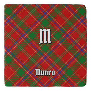 Clan Munro Tartan Trivet