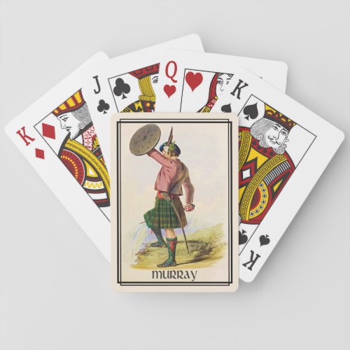 Clan Murray Classic Scotland Bicycle Deck Playing Cards