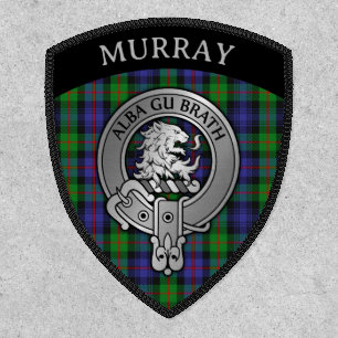 Clan Murray [EDIT] Tartan & Alba Gu Brath Crest Patch