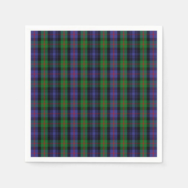 Clan Murray Tartan Napkins (Front)
