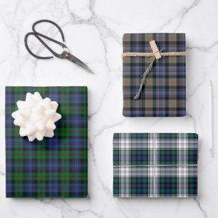Clan Murray Tartan Variations Wrapping Paper Sheets