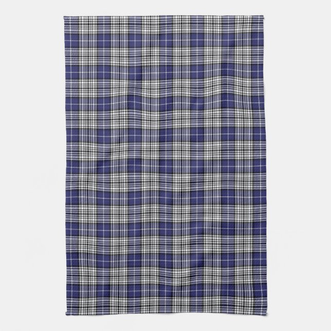 Clan Napier Tartan Kitchen Towel (Vertical)