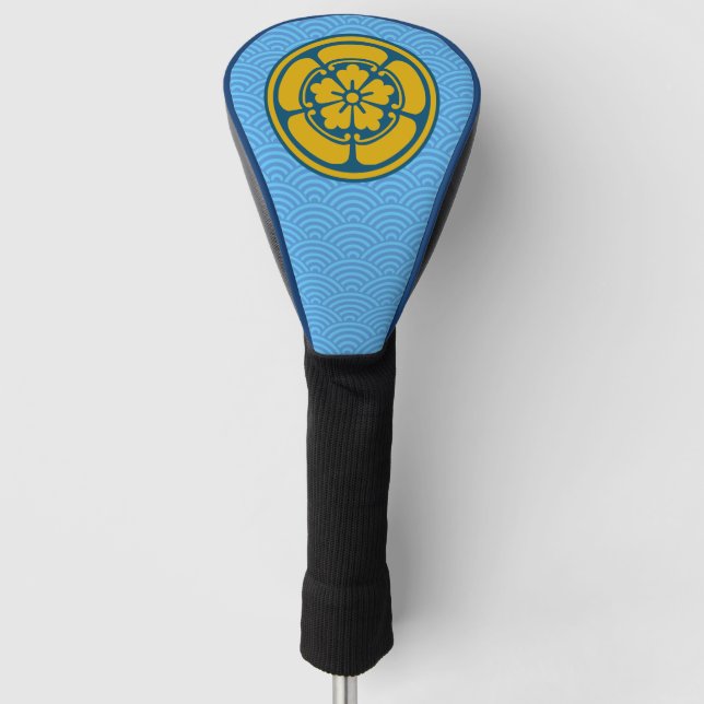 Clan Oda  Crest (Kamon) Golf Head Cover (Front)