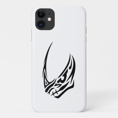 Clan of Two Tribal Style Gift For Tattoo Lover iPhone 11 Case
