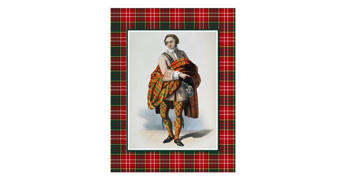 Ogilvie 02 Tartan Vintage Leaves Hawaiian Shirt main image 1