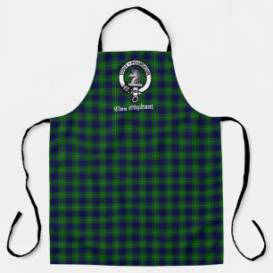 Clan Oliphant Crest Badge & Tartan Apron