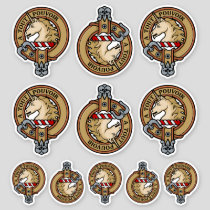 Clan Oliphant Crest Sticker Set