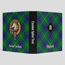 Clan Oliphant Tartan 3 Ring Binder