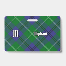 Clan Oliphant Tartan Badge