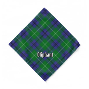 Clan Oliphant Tartan Bandana