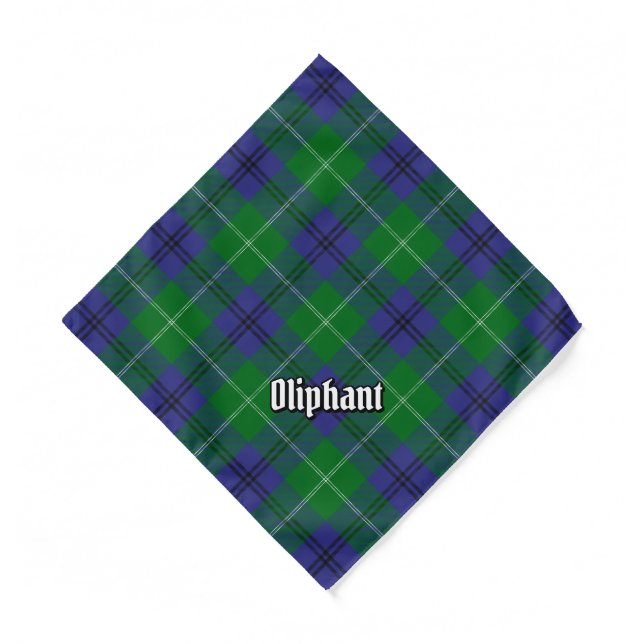 Clan Oliphant Tartan Bandana (Front)