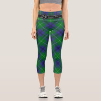 Clan Oliphant Tartan Capri Leggings