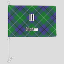 Clan Oliphant Tartan Car Flag