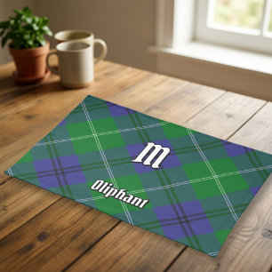 Clan Oliphant Tartan Cloth Placemat