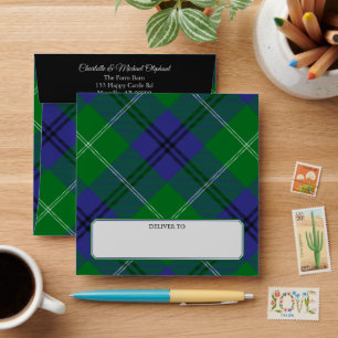 Clan Oliphant Tartan Envelope