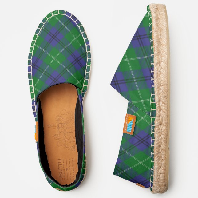 Clan Oliphant Tartan Espadrilles (Side)