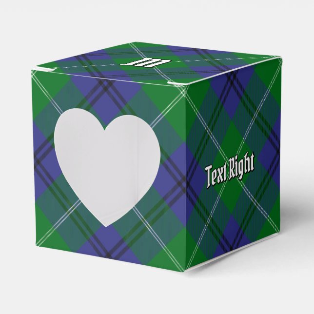 Clan Oliphant Tartan Favor Box (Front Side)