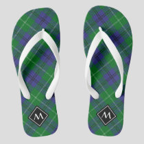 Clan Oliphant Tartan Flip Flops