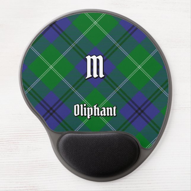 Clan Oliphant Tartan Gel Mouse Pad (Front)