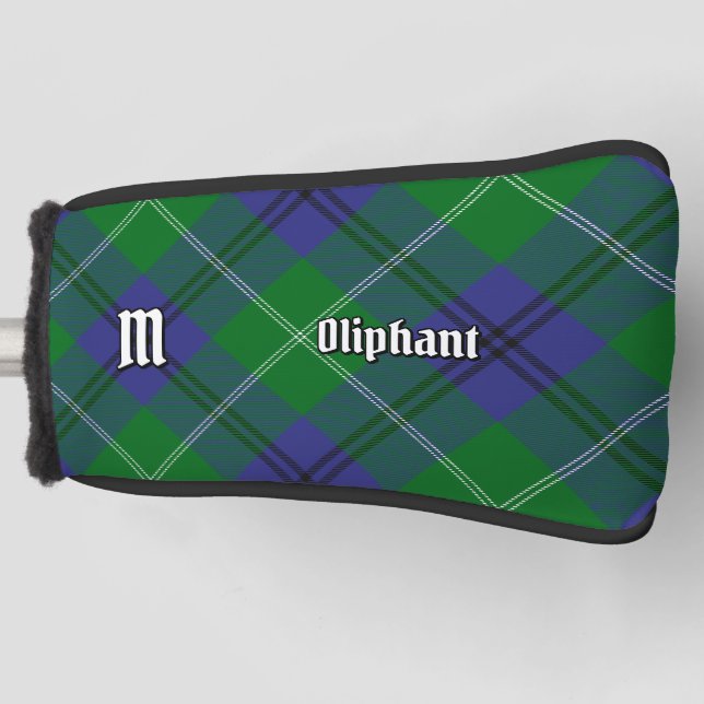 Clan Oliphant Tartan Golf Head Cover (Front)