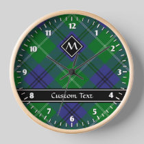Clan Oliphant Tartan Large Clock