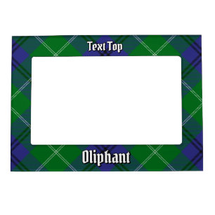 Clan Oliphant Tartan Magnetic Frame