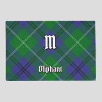 Clan Oliphant Tartan Placemat