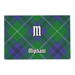 Clan Oliphant Tartan Placemat
